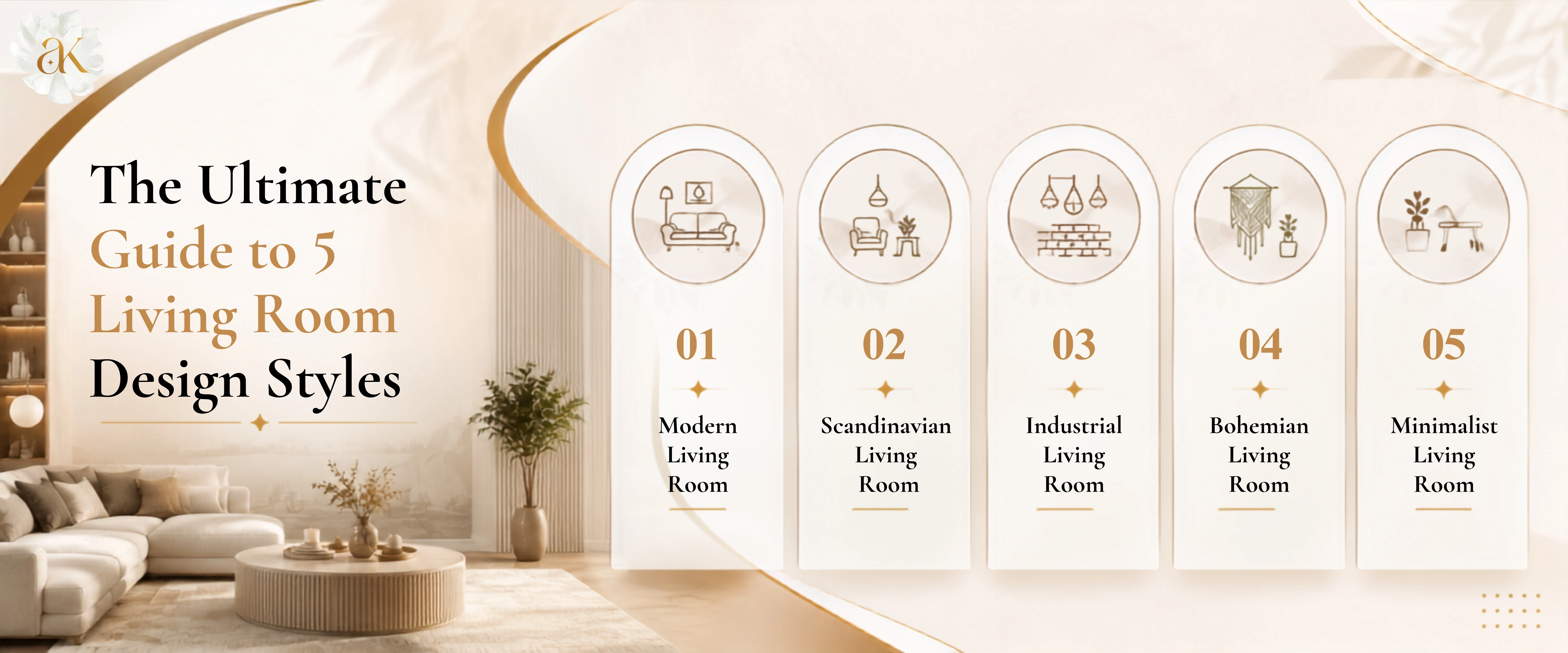 Popular Living Room Interior Design Styles